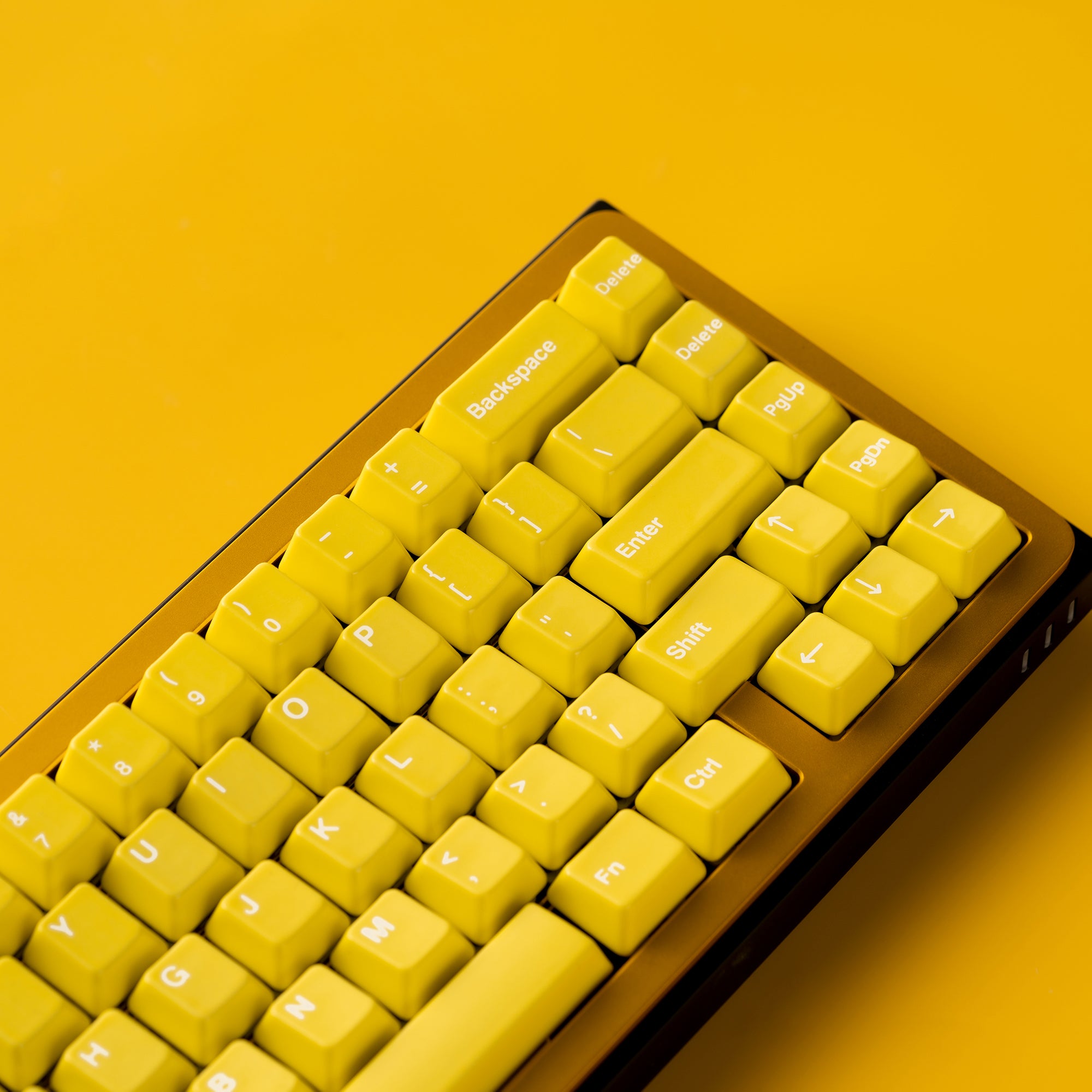 Ceramic Keycap Vollset - Gelb