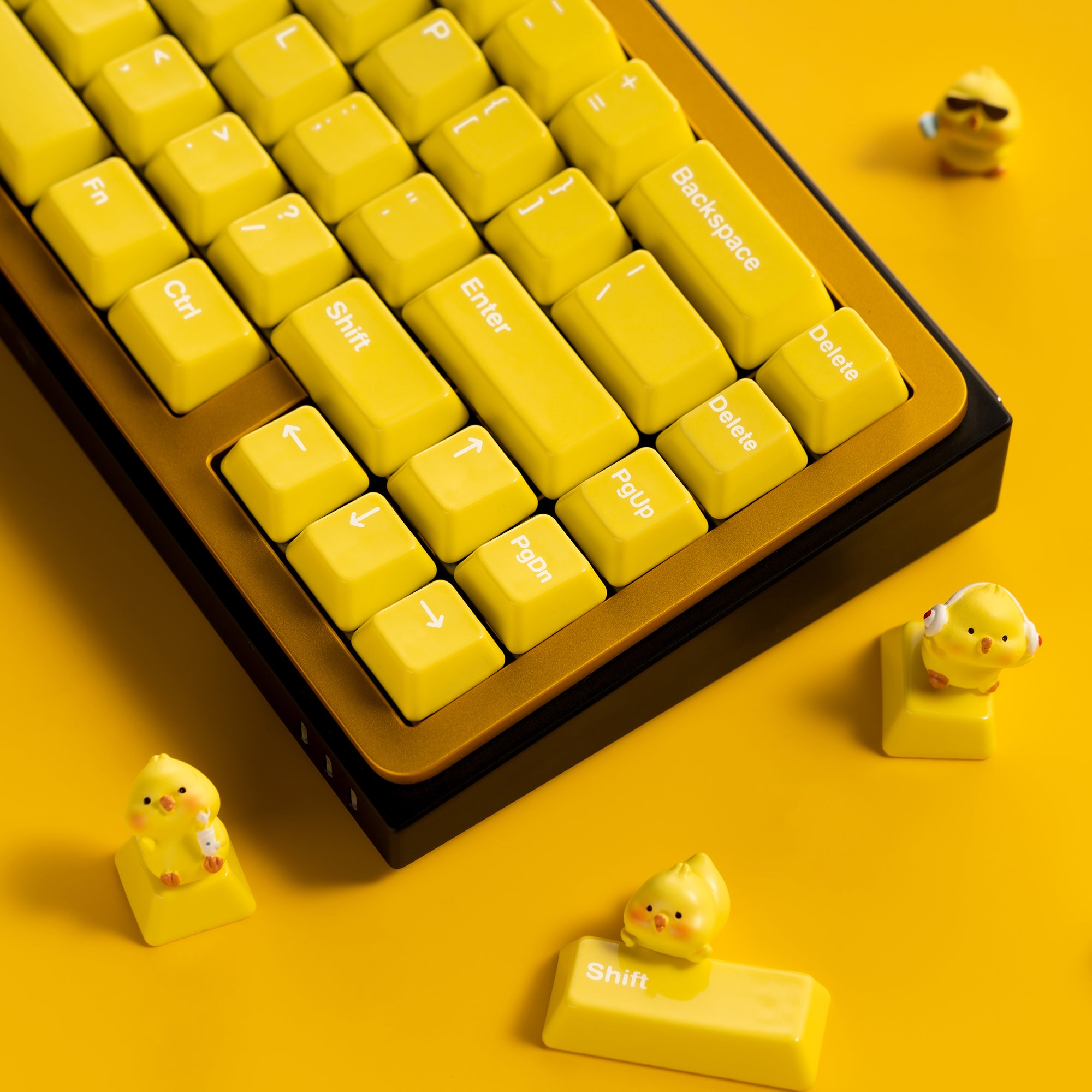 Ceramic Keycap Vollset - Gelb