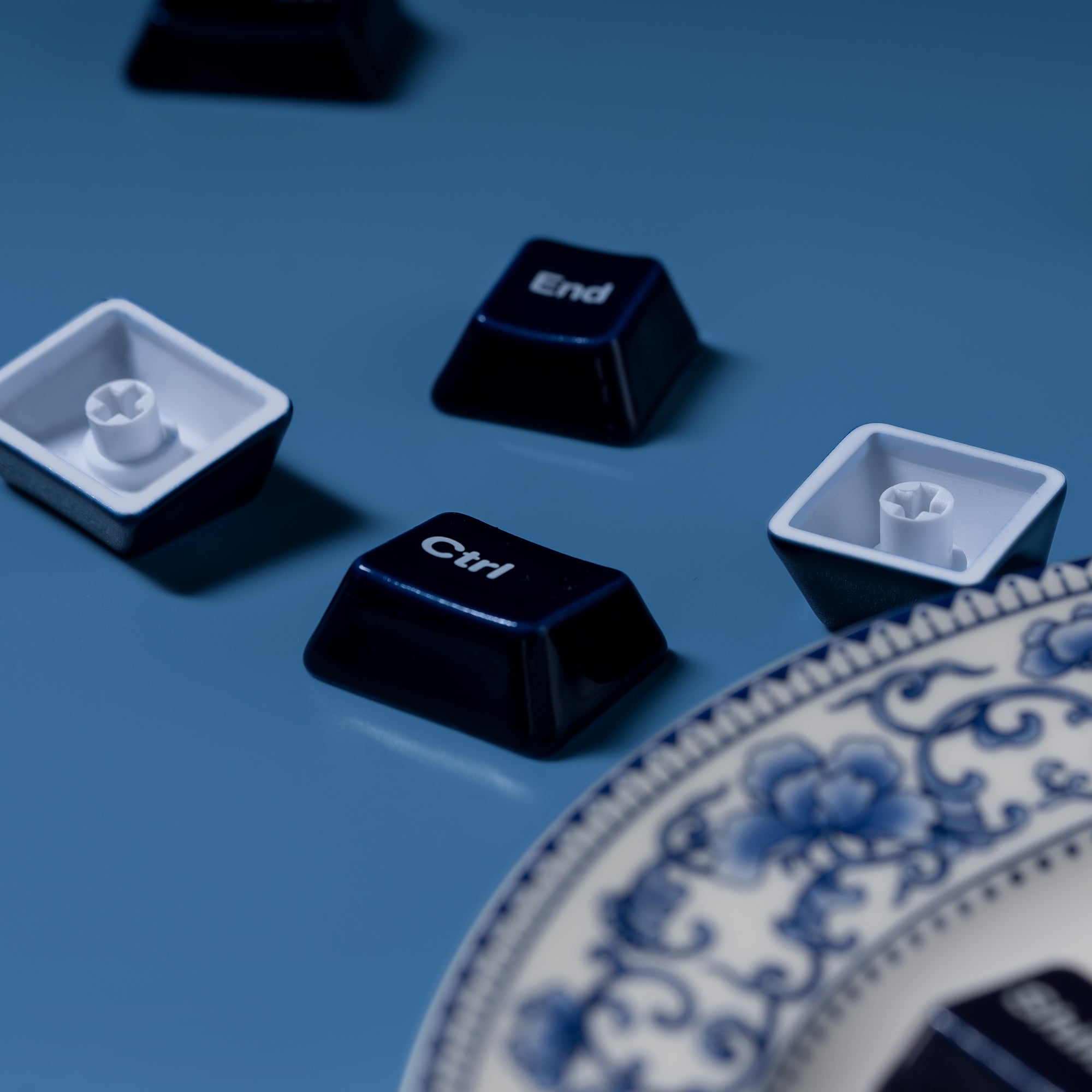 Ceramic Keycap Full Set-Indigo