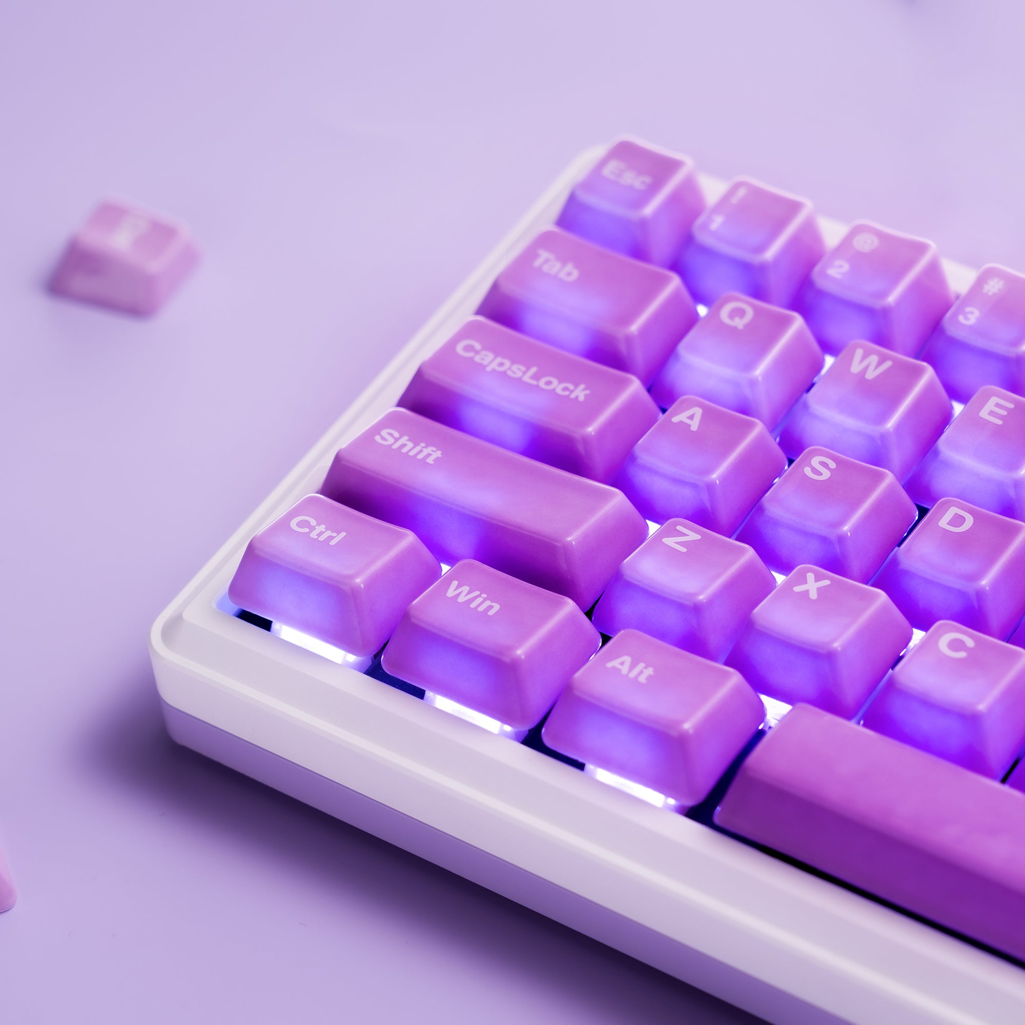 Ceramic Keycap Full Set-Purple