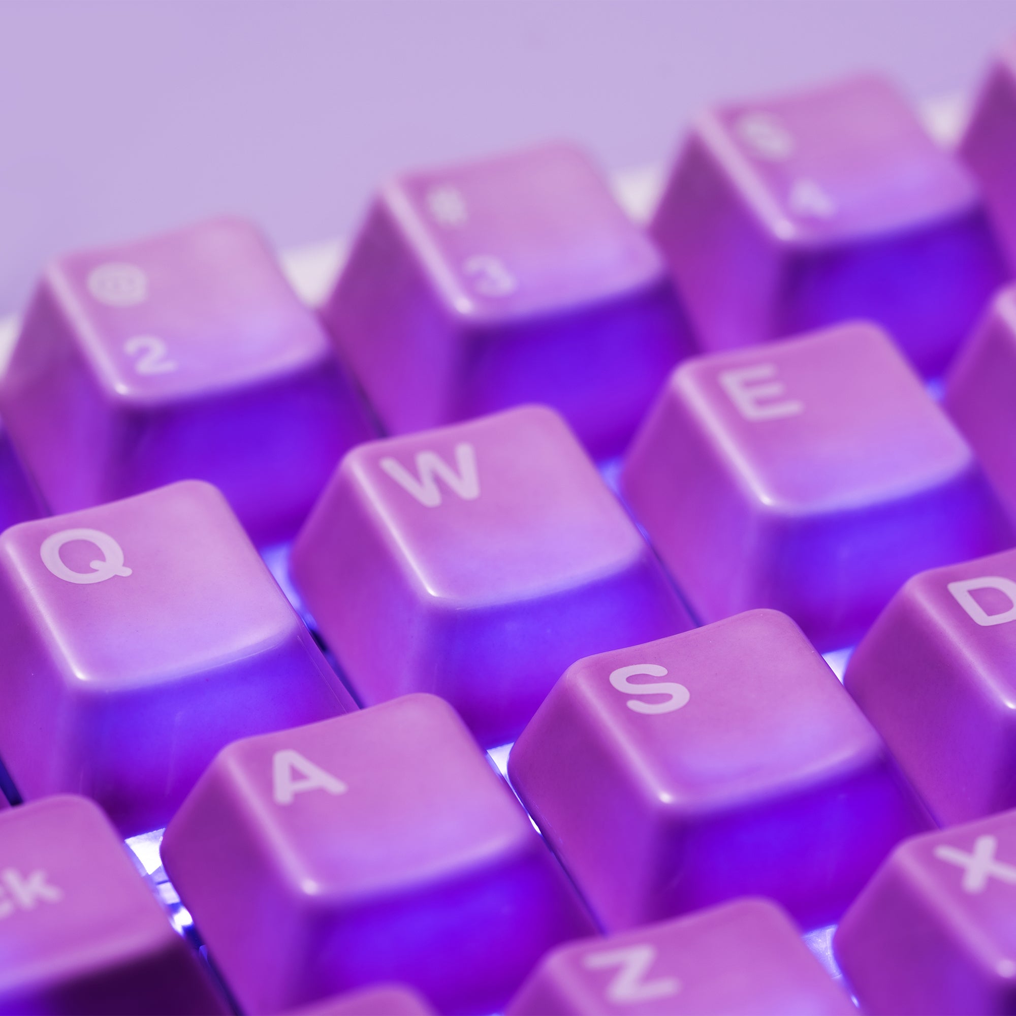 Ceramic Keycap Full Set-Purple