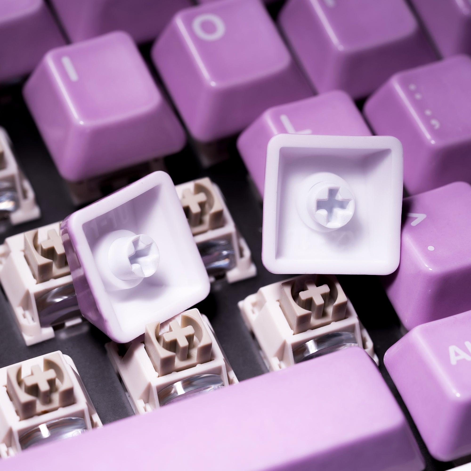 Ceramic Keycap Full Set-Purple