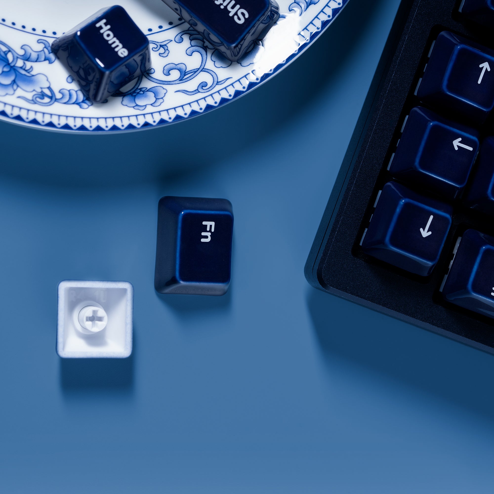 Ceramic Keycap Full Set-Indigo