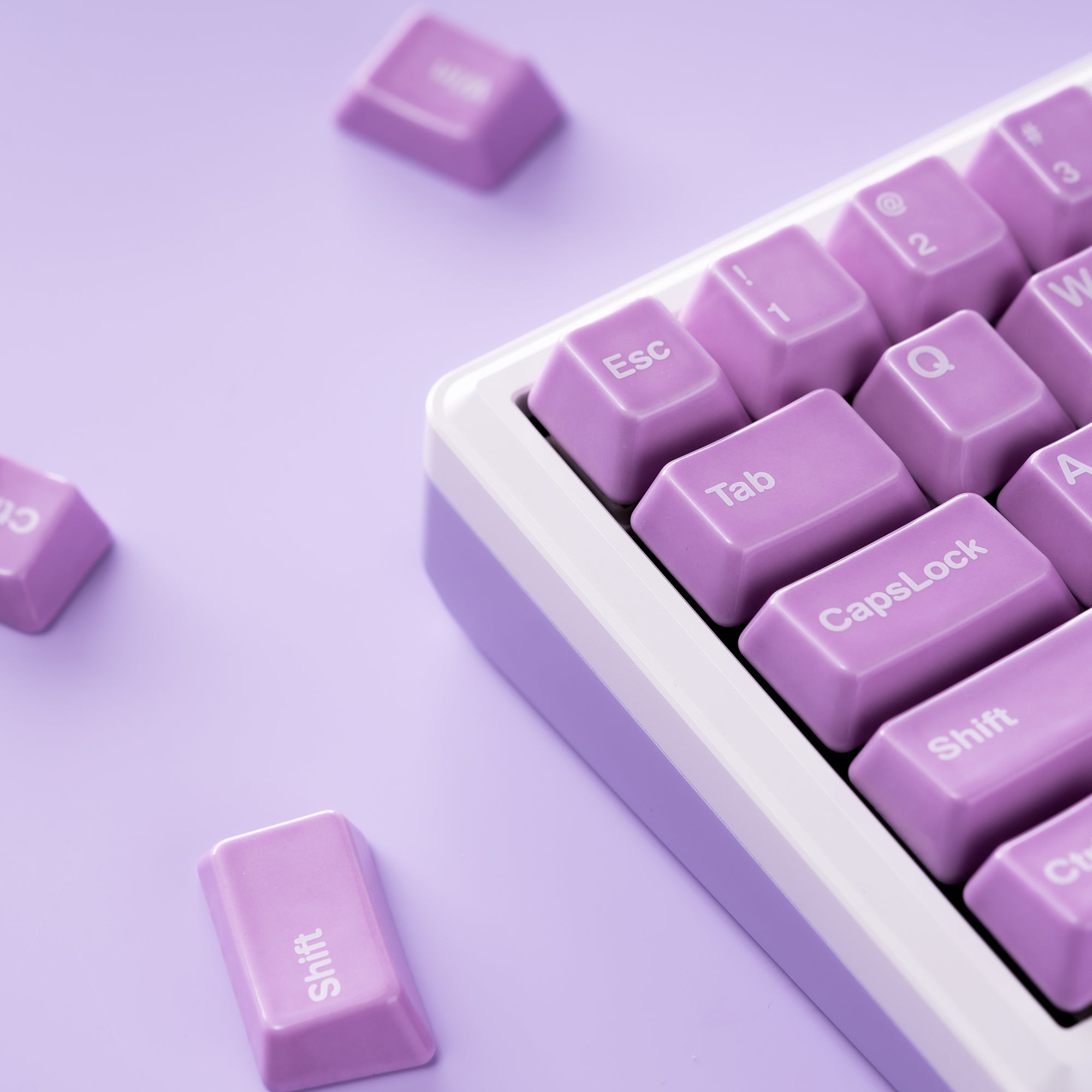 Ceramic Keycap Full Set-Purple