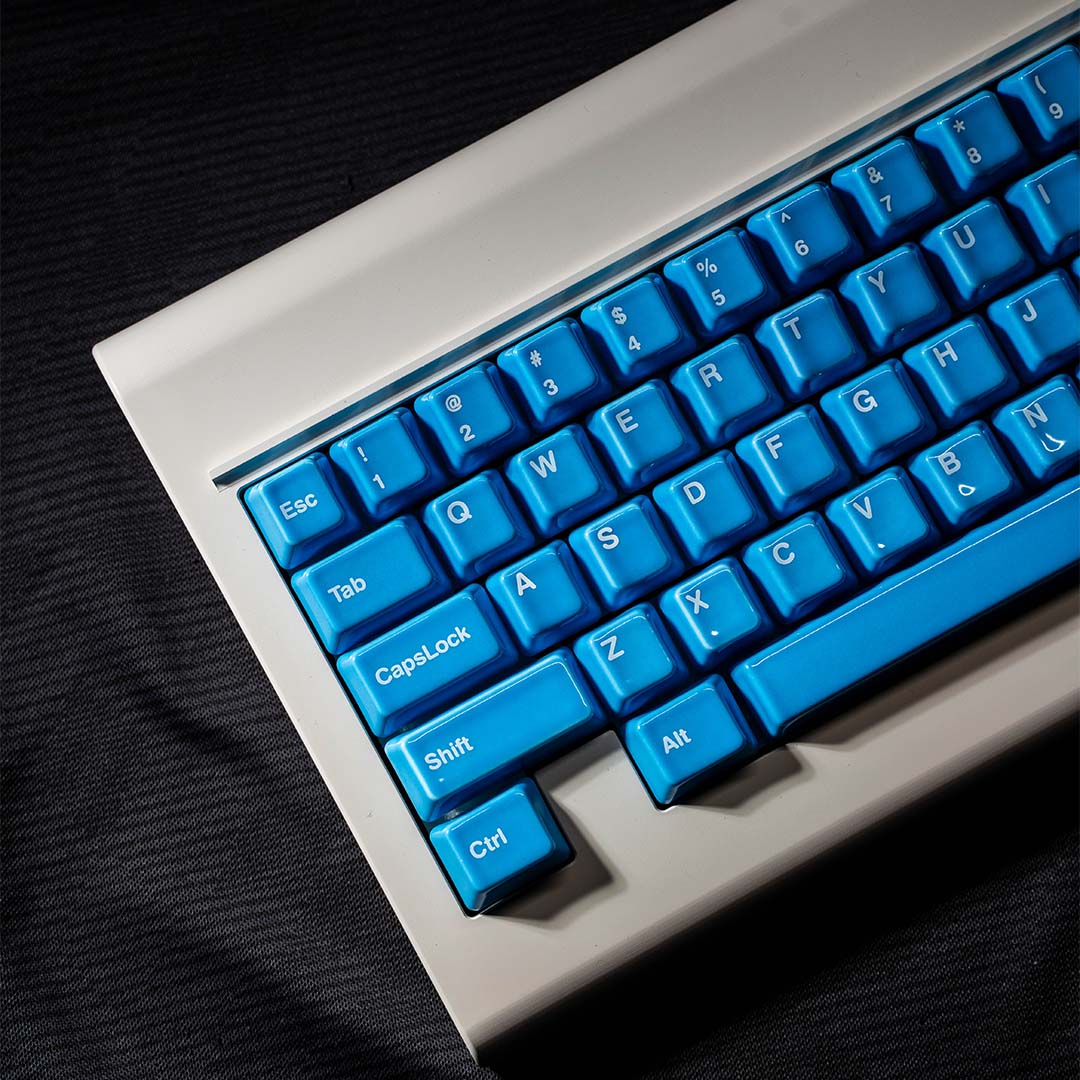 Ceramic Keycap Vollset - Water Blue