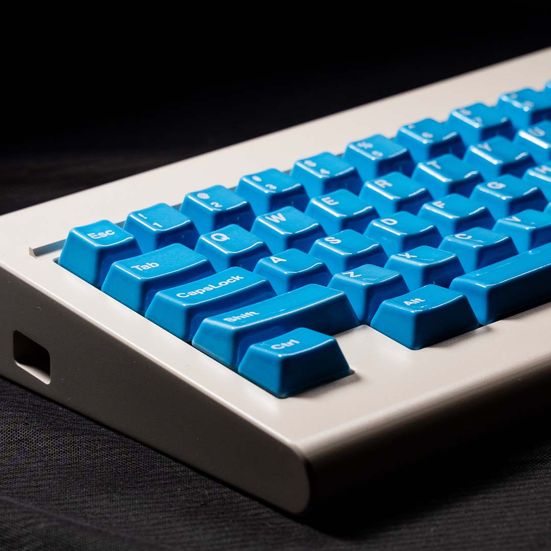 Ceramic Keycap Vollset - Water Blue