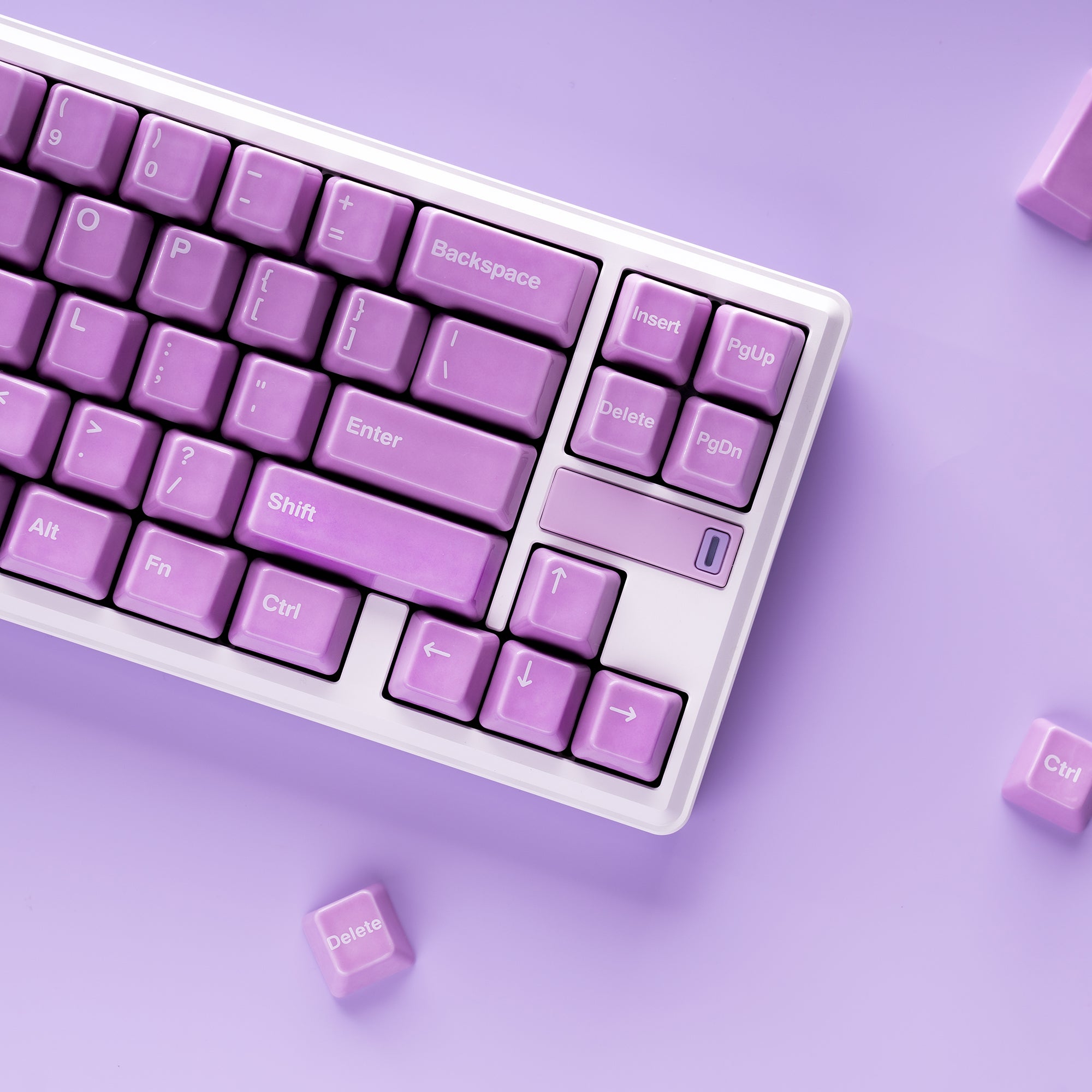 Ceramic Keycap Full Set-Purple