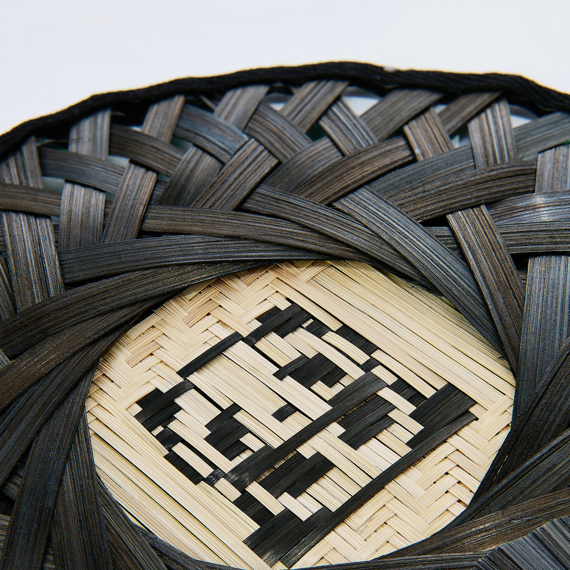 Handmade Panda Bamboo Woven Fan