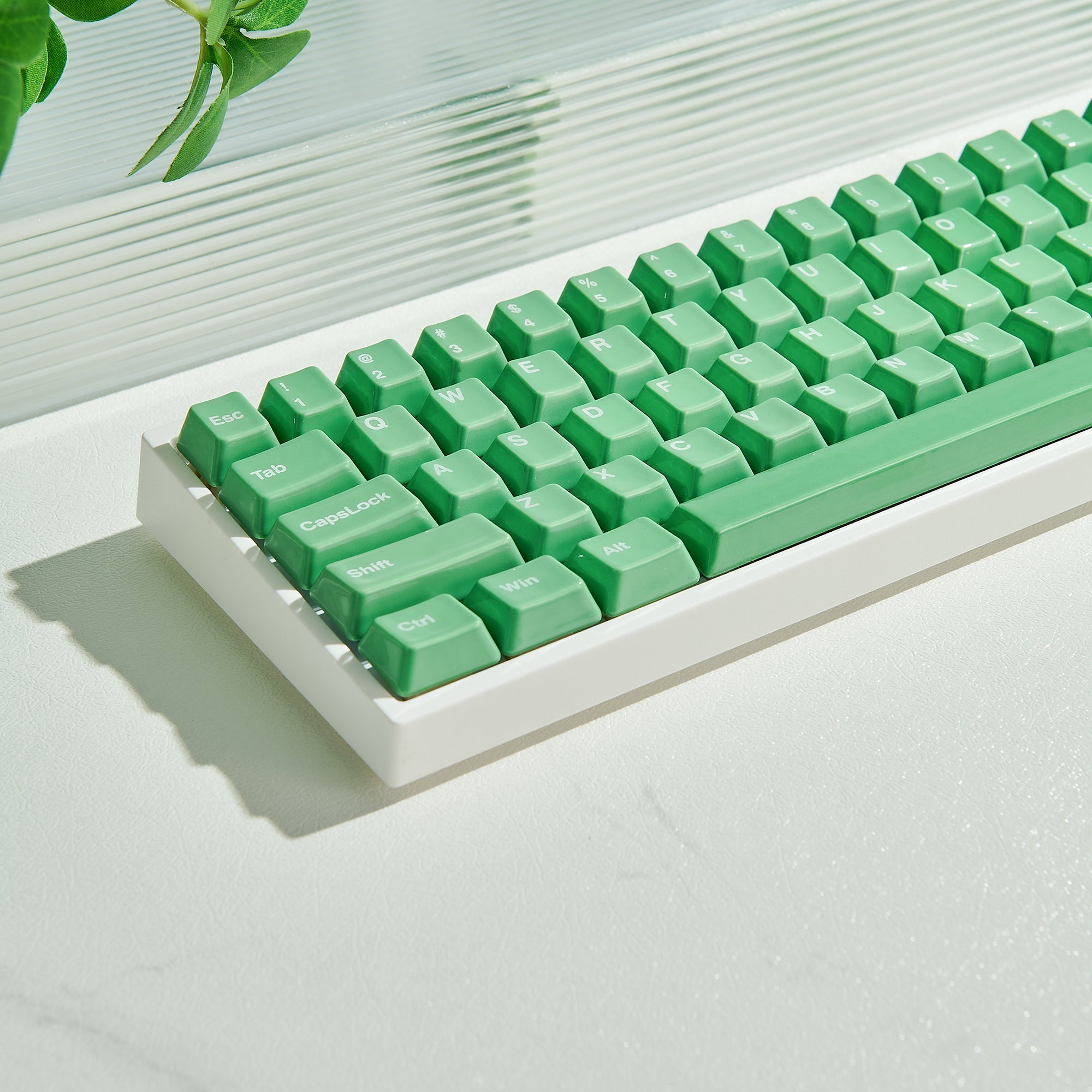 Keramik Keycap Vollset - Grün