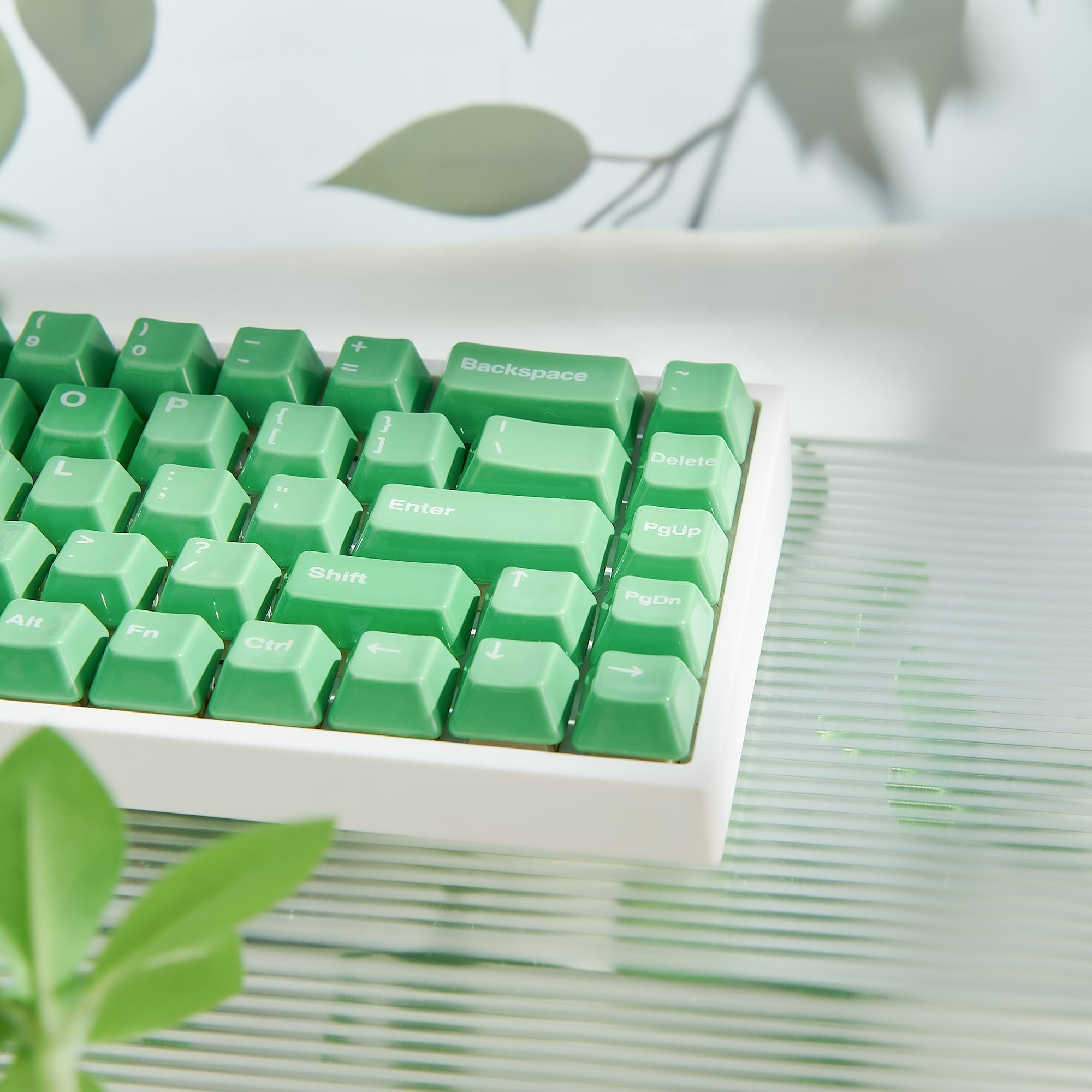 Keramik Keycap Vollset - Grün