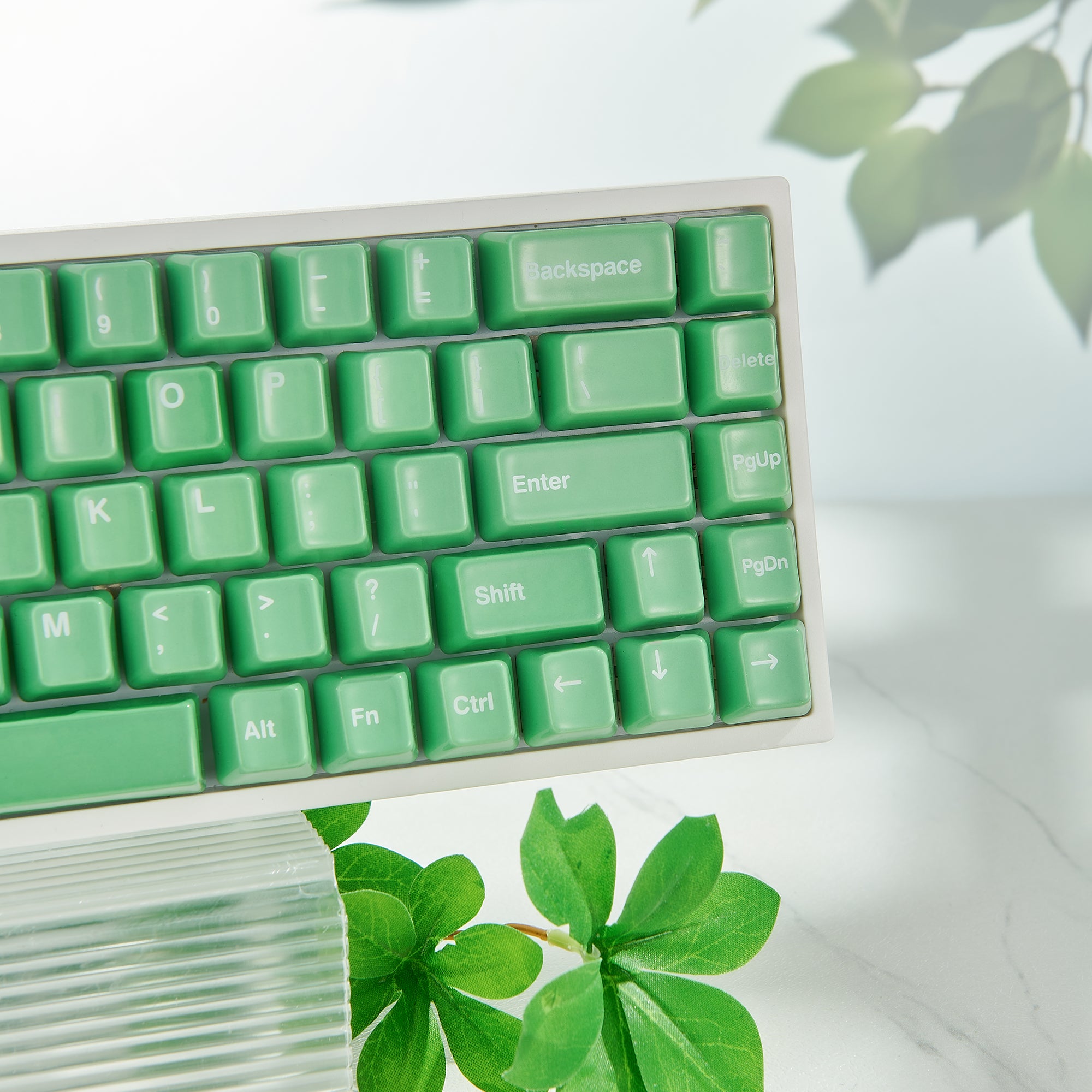 Keramik Keycap Vollset - Grün