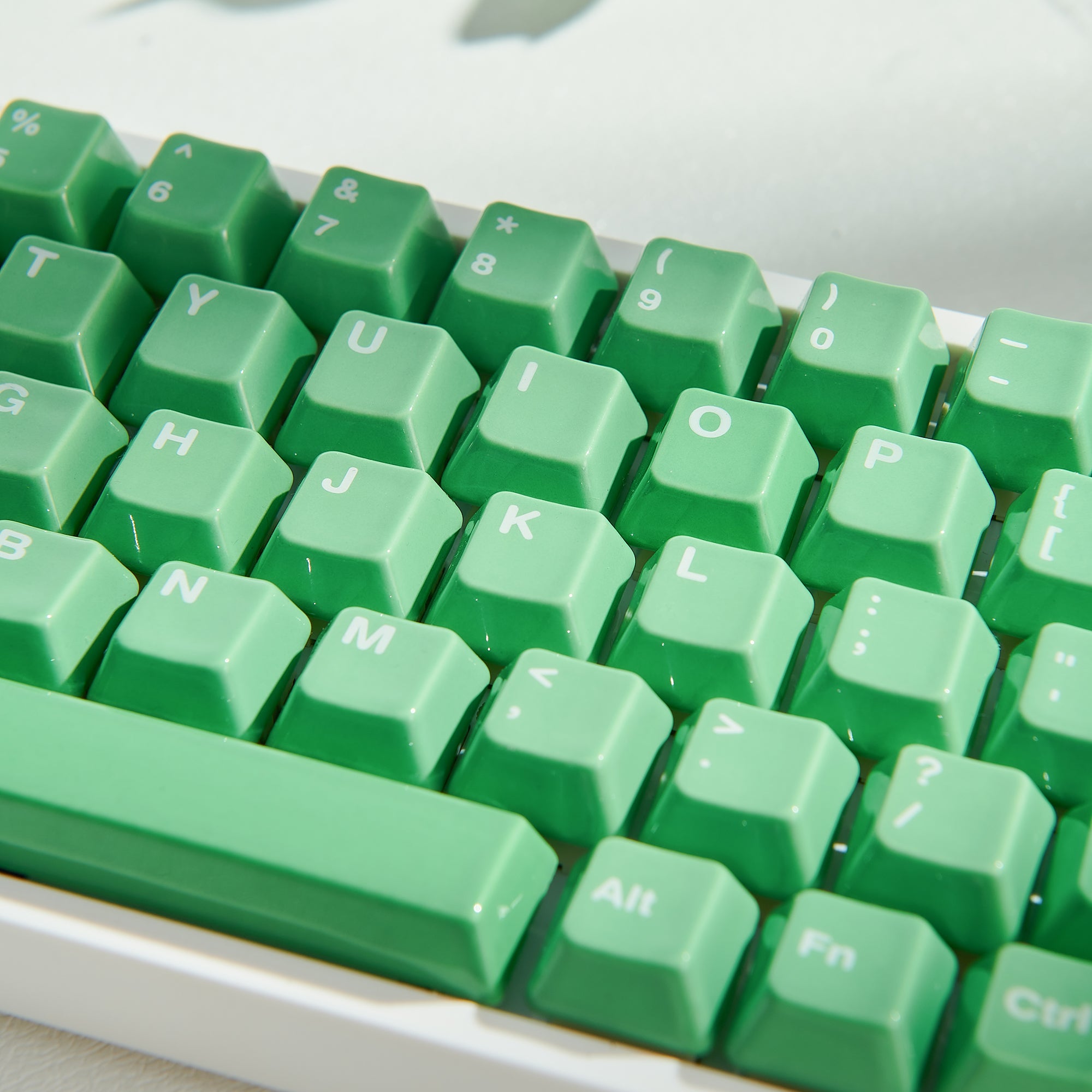 Keramik Keycap Vollset - Grün