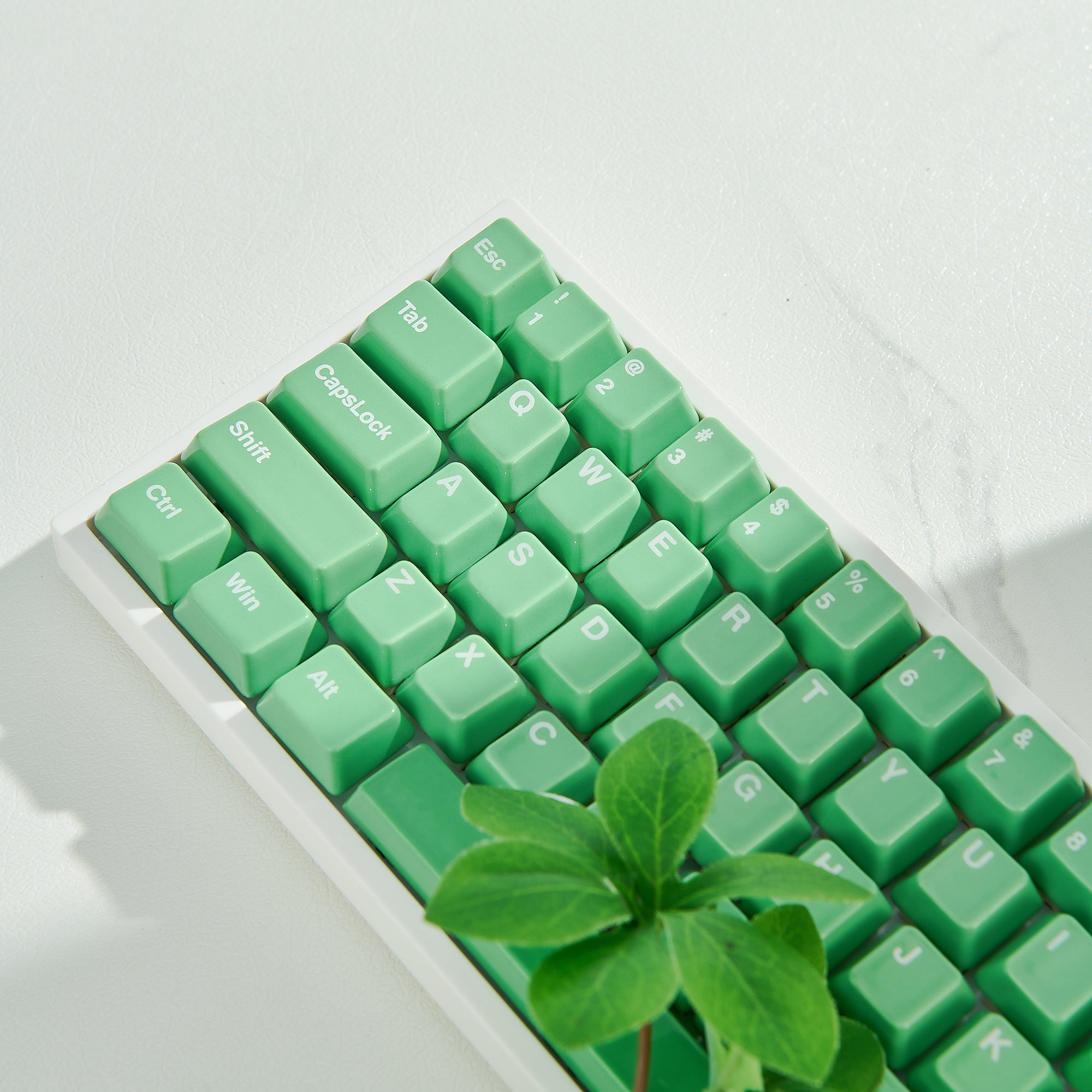 Keramik Keycap Vollset - Grün