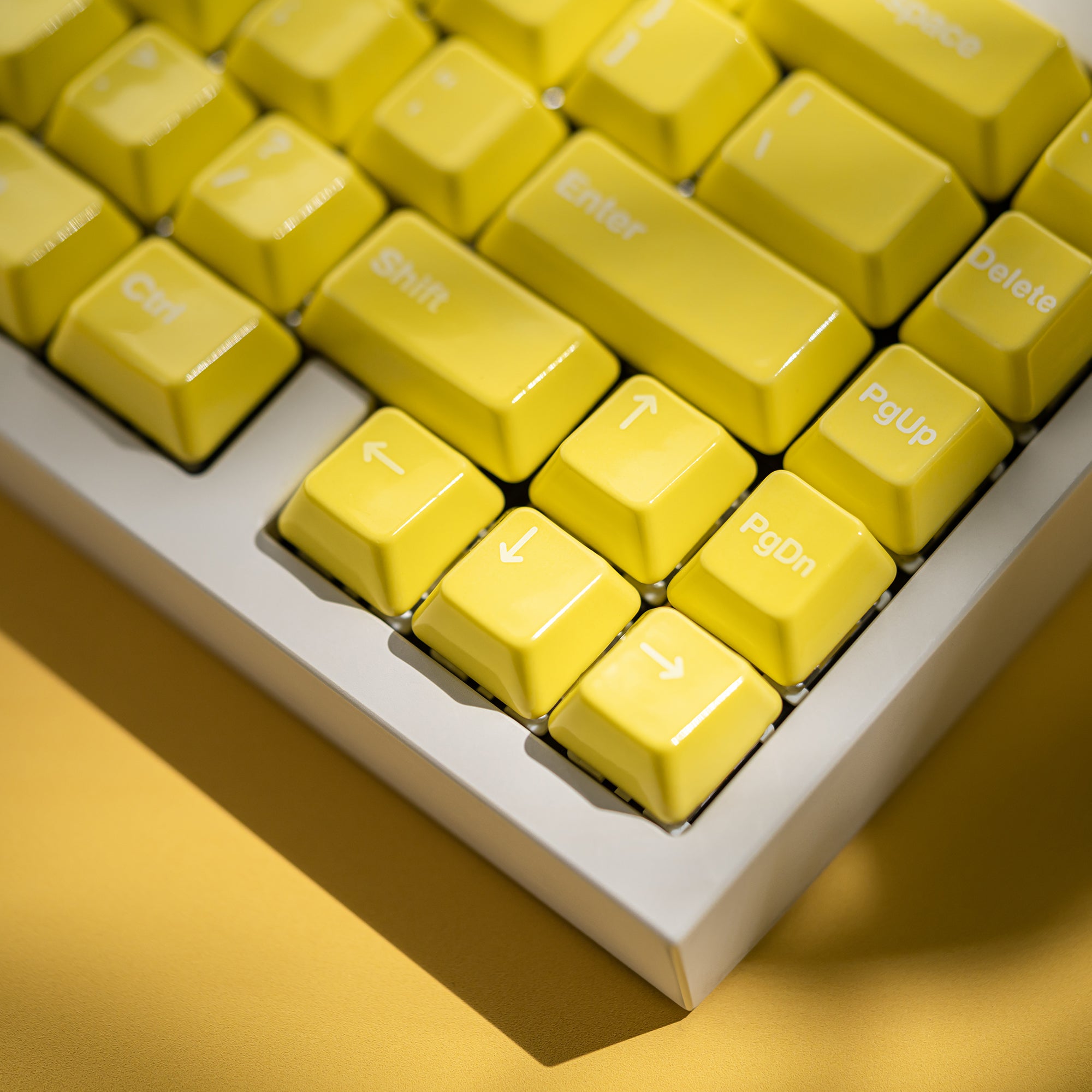 Ceramic Keycap Full Set-Yellow