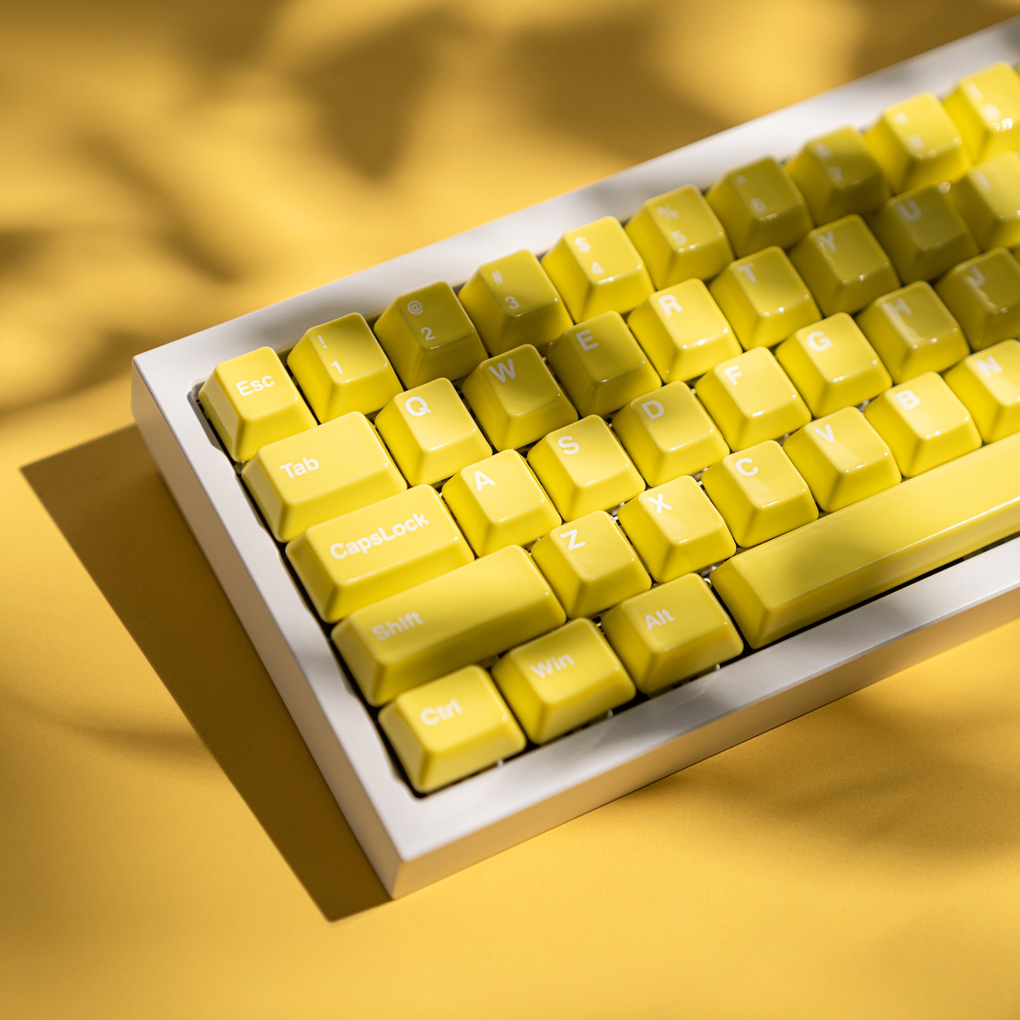 Ceramic Keycap Full Set-Yellow