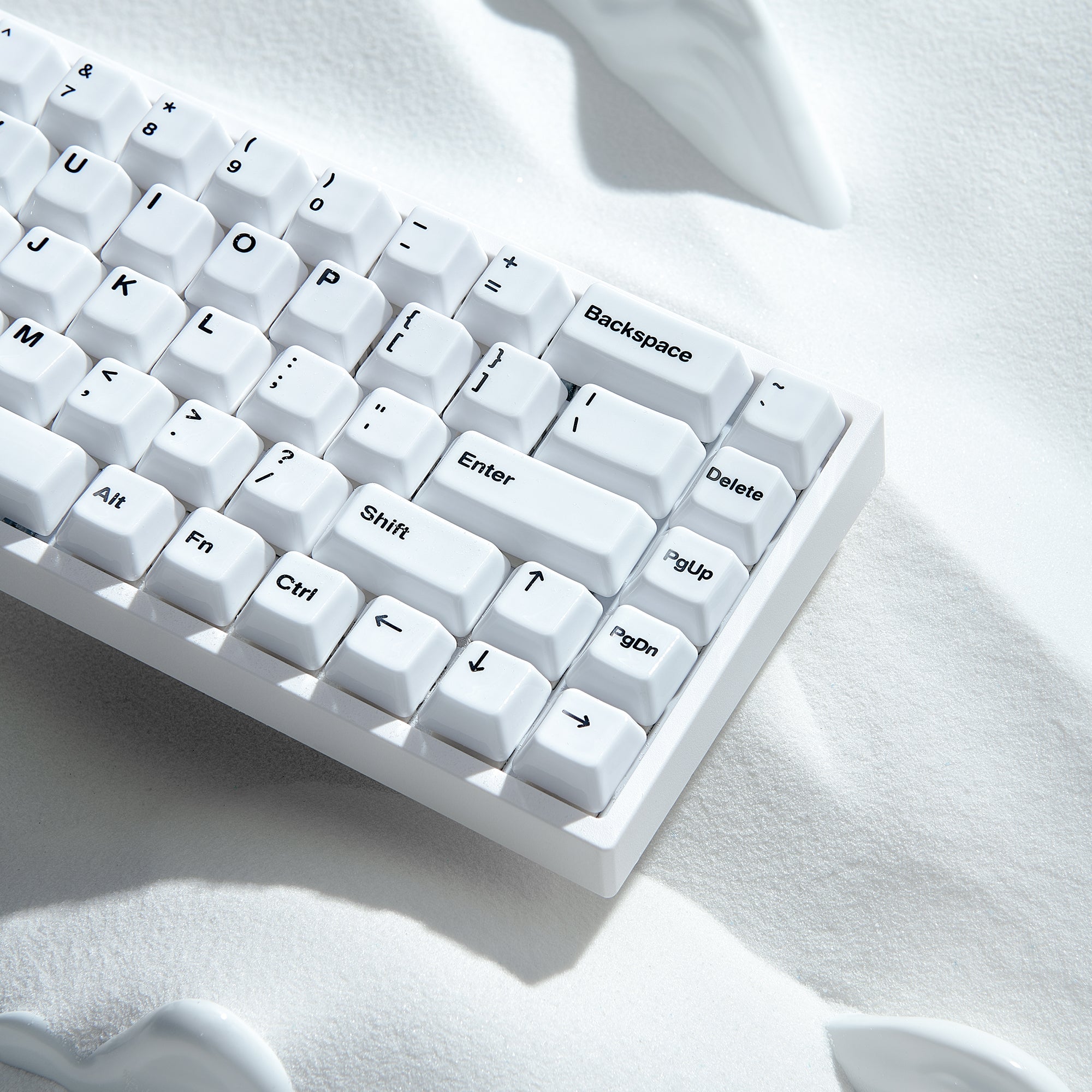 Ceramic Keycap Full Set-White