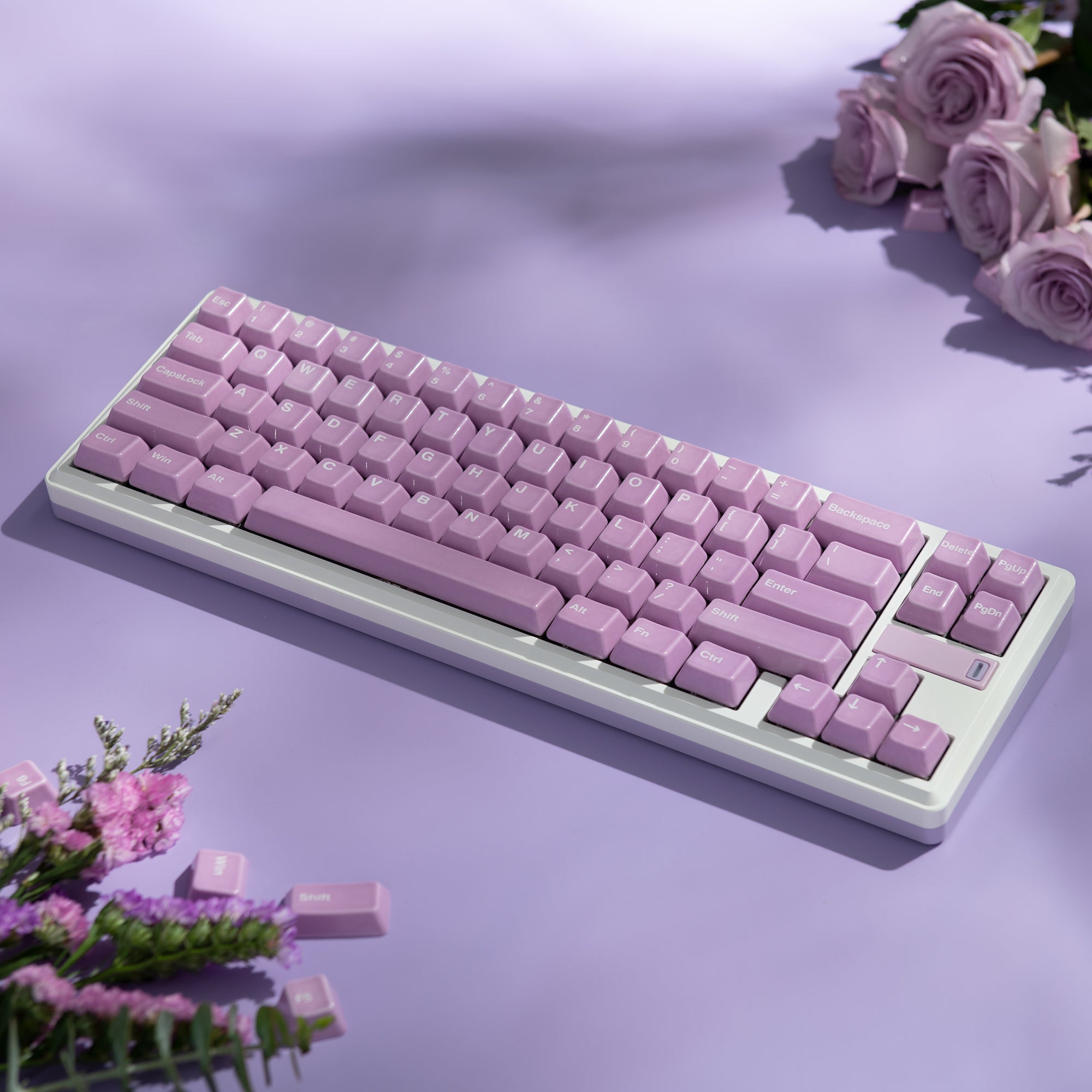 Ceramic Keycap Full Set-Purple