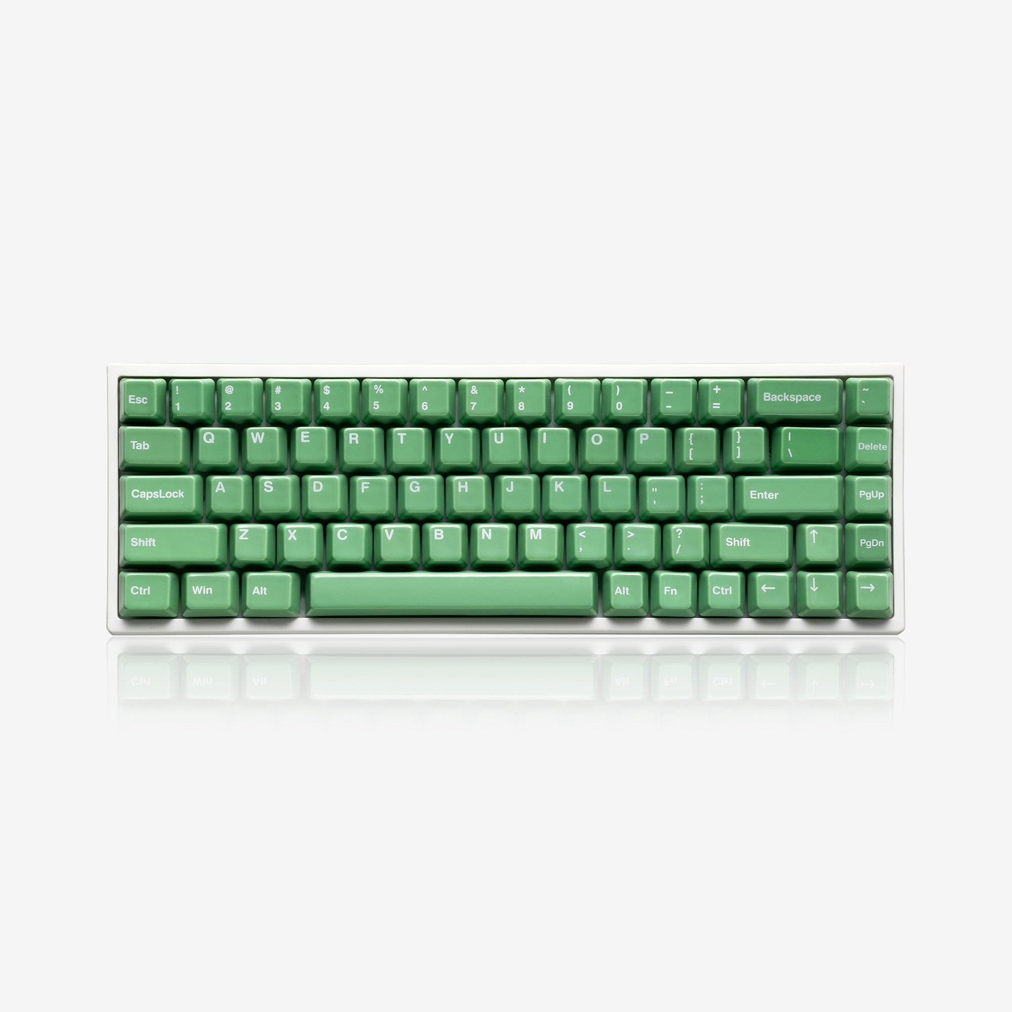 Keramik Keycap Vollset - Grün