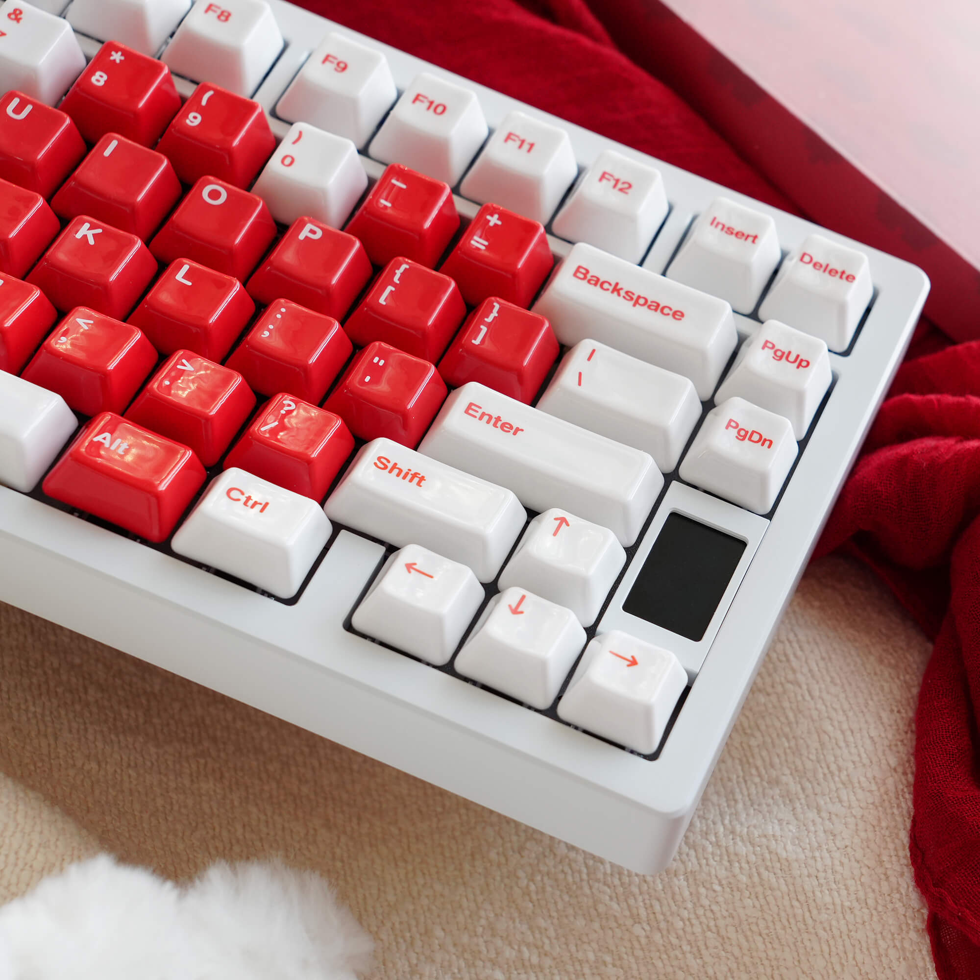 Conjunto de Keycaps de Cerâmica Heart of Love