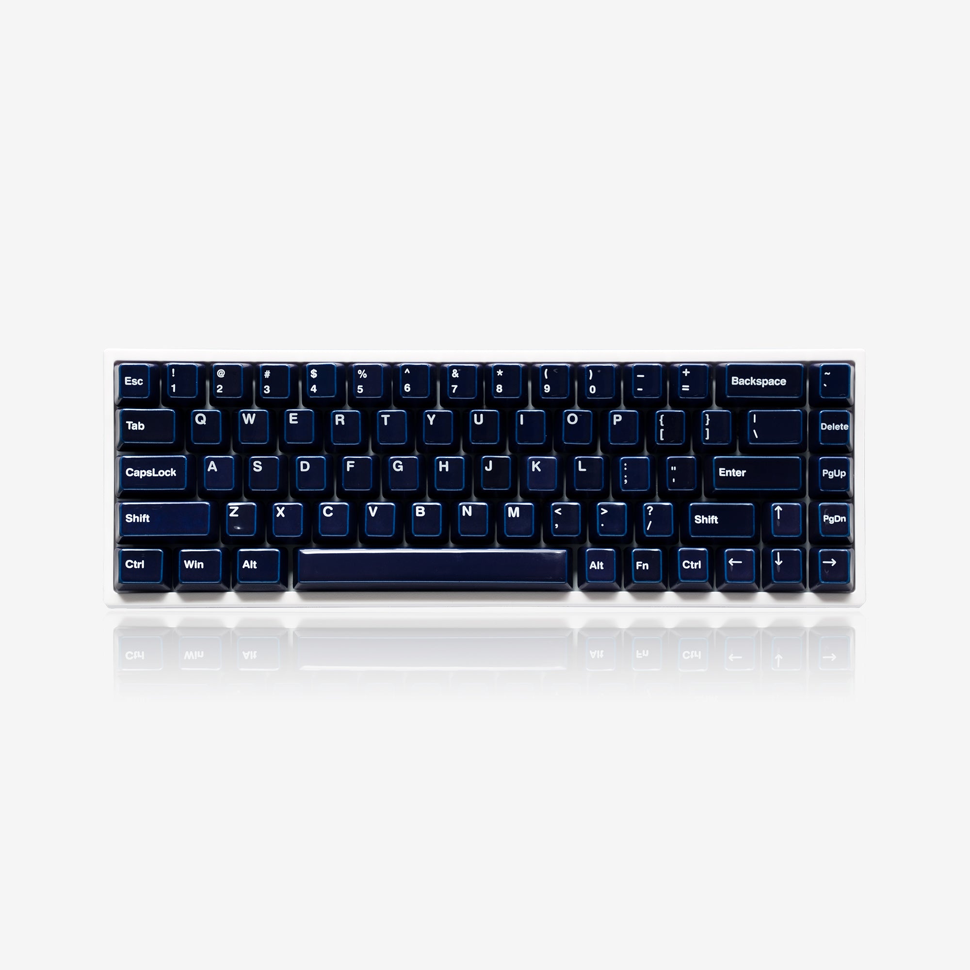 Conjunto Completo de Keycaps de Cerâmica V2-Indigo