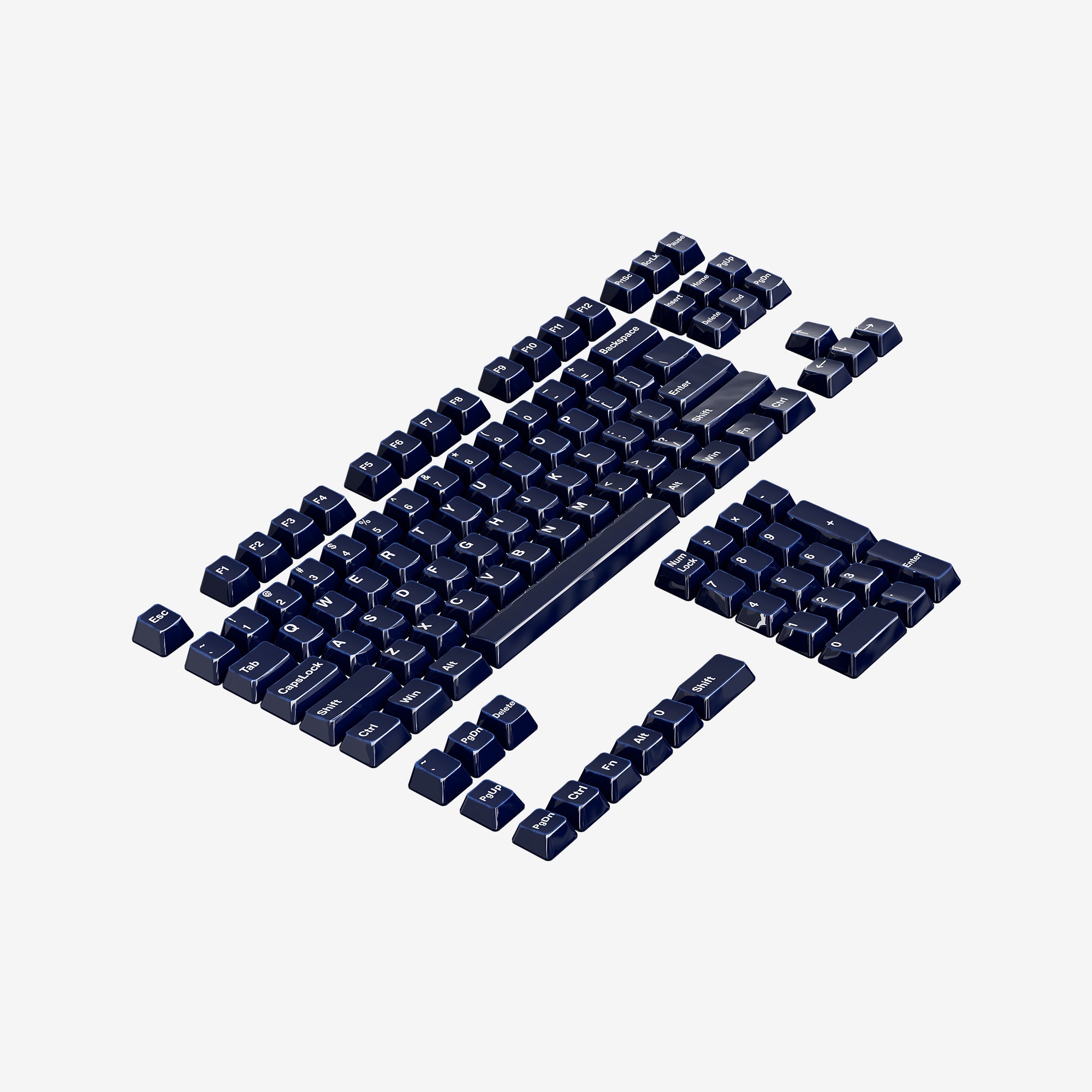 Ceramic Keycap Full Set-Indigo