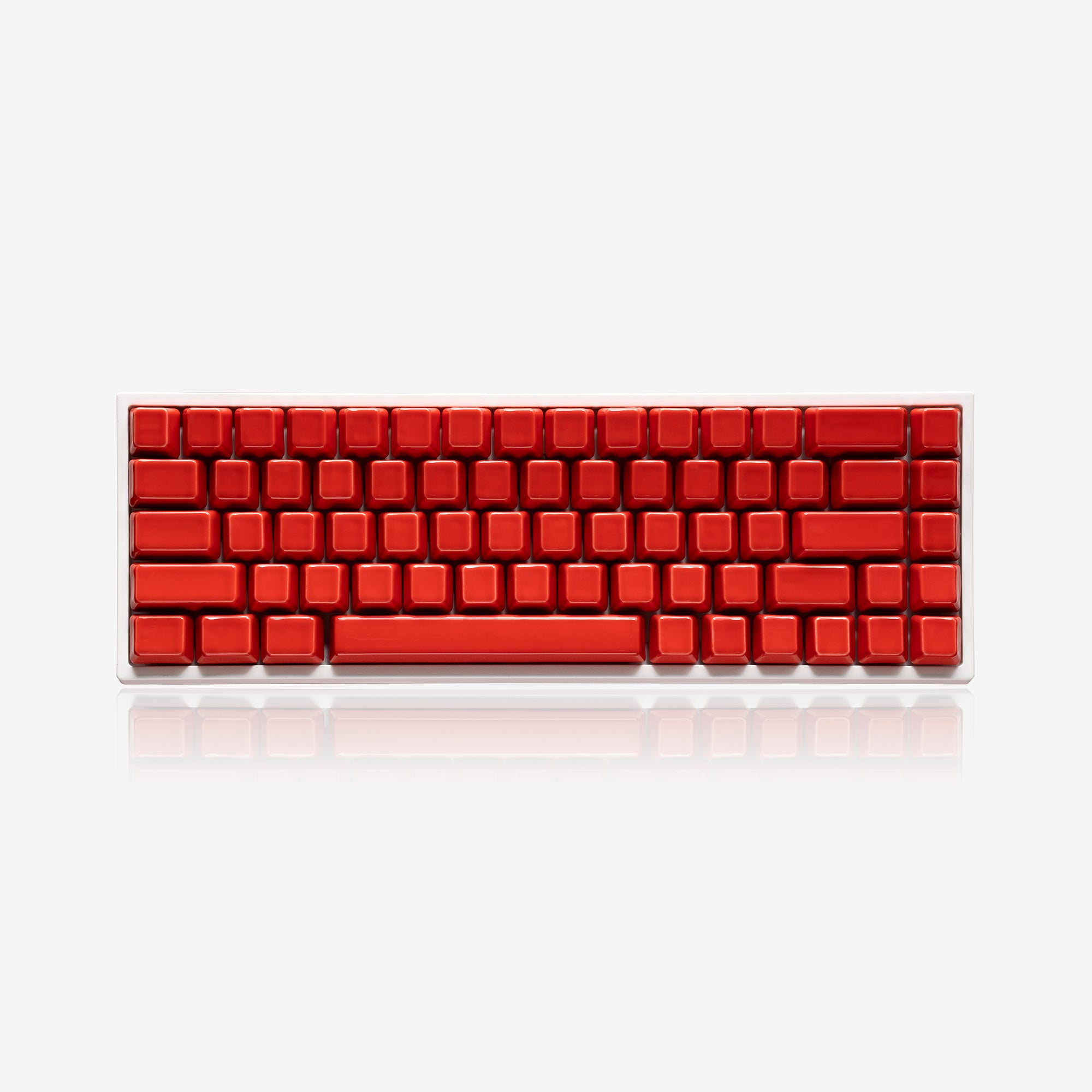 Ceramic Keycap Vollset - Rot