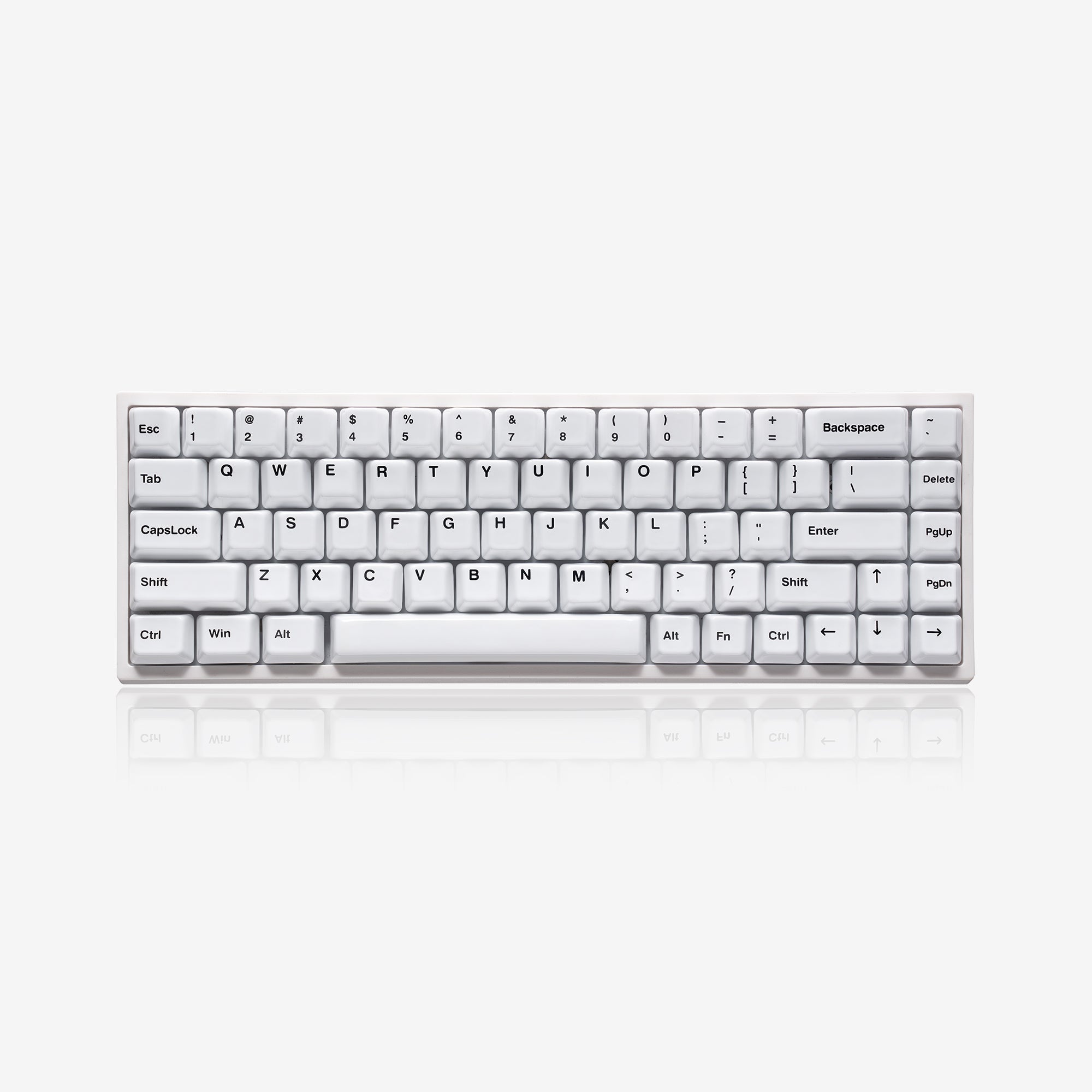 Conjunto Completo de Keycaps Cerâmicas V2-Branco