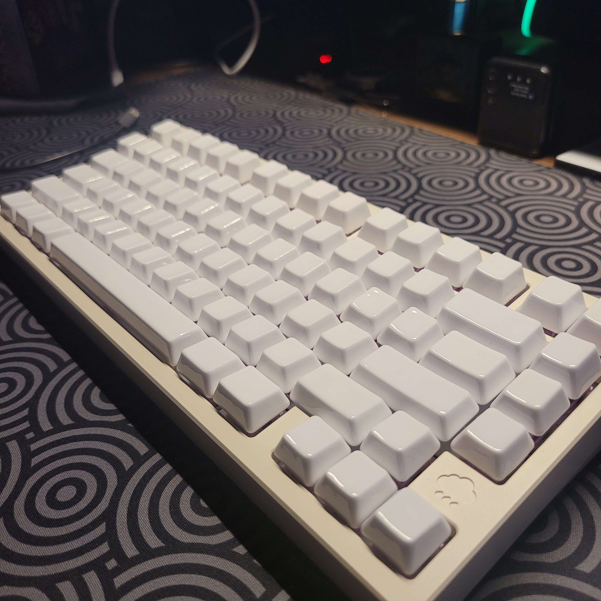 Ceramic Keycap Full Set-White